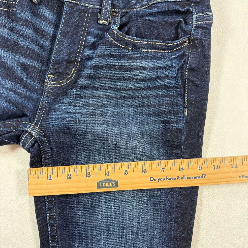 BKE Stella Mid Rise Slim Fit Tailored Bootcut 27x32.5 Womens Jeans Dark Wash - Picture 7 of 13